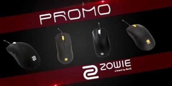 Promos sur les souris Zowie !