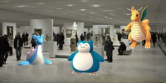 Chasse Pokémon GO au Louvre Lens !