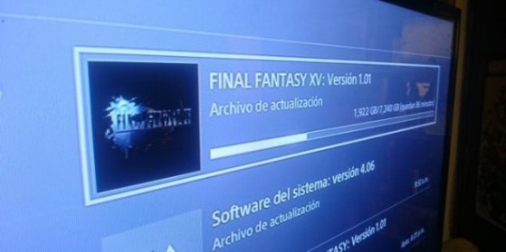 Final Fantasy XV : Poids du patch Day One