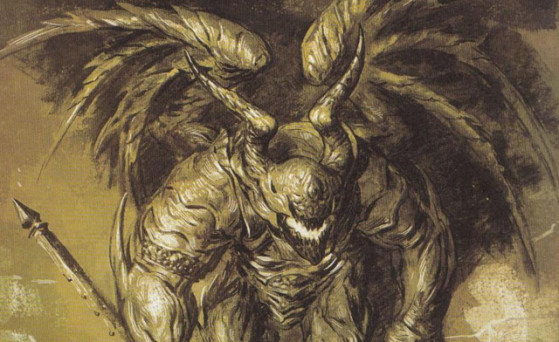 Izual dans le livre de Cain de Diablo III - Heroes of the Storm