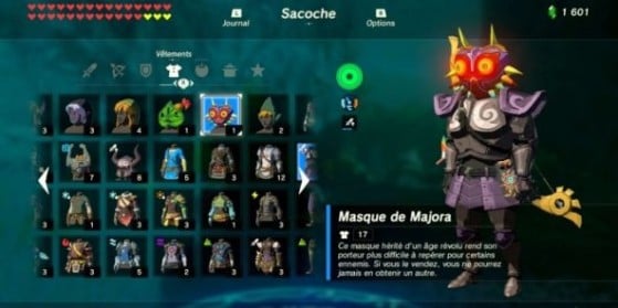 Zelda BotW DLC : Obtenir masque Majora