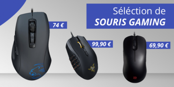 Notre sélection de Souris pour gamers