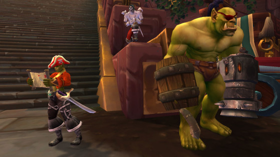 Capitaine Ventrevert, Dorp et Pete le Sournois - World of Warcraft