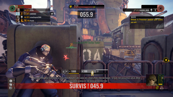 Après vos trois respawn rapides vient la période de survie où toute mort est définitive. - Millenium