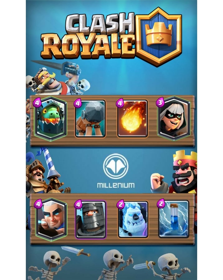 Bridge Spam Archer Magique Clash Royale meilleurs decks Archer Magique Millenium