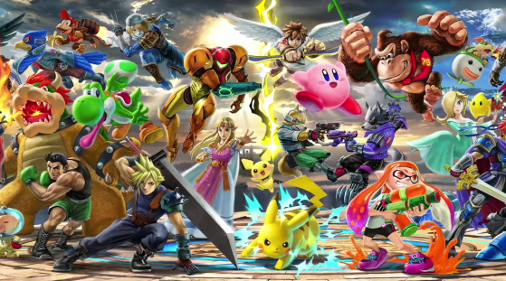 Smash Bros Switch : Personnages