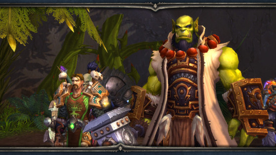 Wow : Battle for Azeroth - Les orcs droits