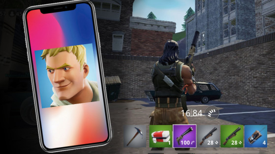 fortnite mobile test iphone ios - comment s accroupir sur fortnite
