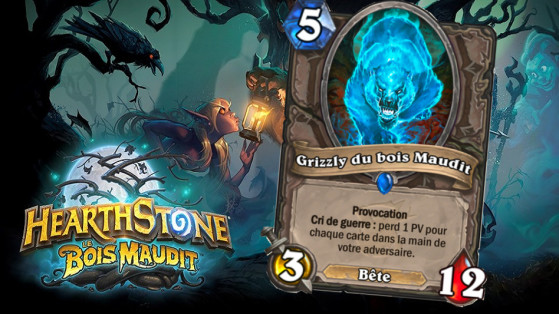 Hearthstone Bois Maudit : Grizzly du Bois Maudit (Witchwood Grizzly)