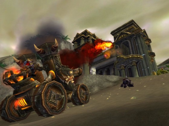 Un assaut sur la Porte de l'Emeraude Verte du Rivage des Anciens - World of Warcraft