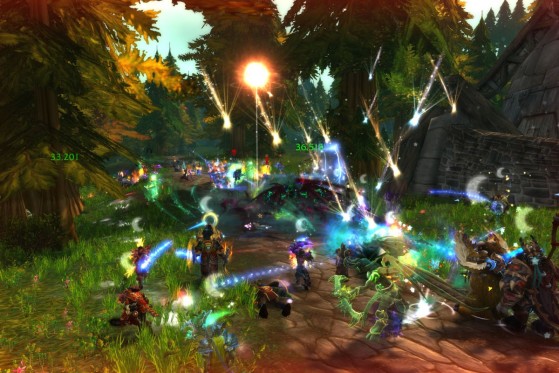 Moulin de Tarren vs Austrivage : la définition parfaite de 'Bataille rangée' - World of Warcraft