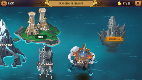 une nouvelle île ouvre ses portes - Might & Magic : Elemental Guardians