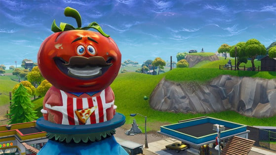 Fortnite : faille à Tomato Town, retour de la tête