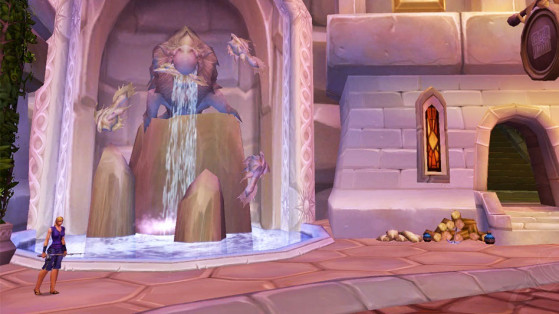 La fontaine de Dalaran - World of Warcraft