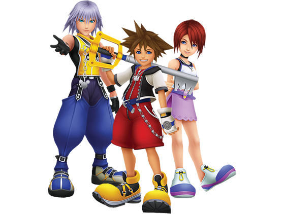 Riku, Sora et Kairi - Kingdom Hearts 3