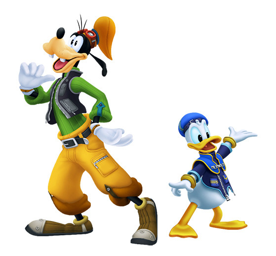 Donald et Dingo - Kingdom Hearts 3