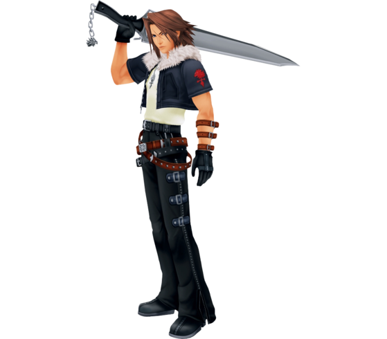 Leon, président du comité de restauration de la Forteresse Oubliée - Kingdom Hearts 3