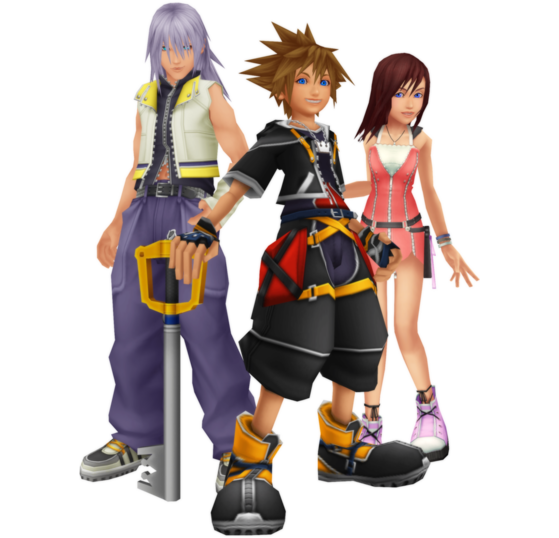 Riku, Sora & Kairi - Kingdom Hearts 3