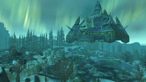 Il faut imaginer qu'à l'époque, la moitié du serveur volait en stationnement autour de la nécropole. - World of Warcraft