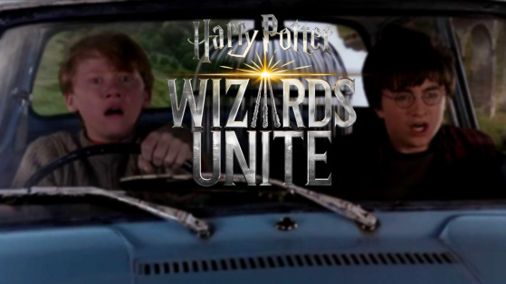 Harry Potter Wizards Unite : avatar sur balai, jouer en voiture
