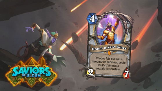 Hearthstone Aventuriers d'Uldum : Grand Prêtre Amet (High Priest Amet)