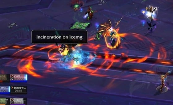 L'Incinération en images - World of Warcraft
