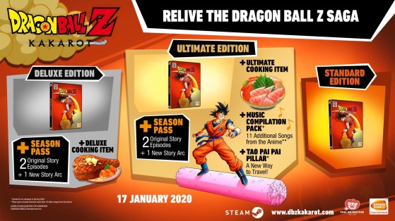 Dragon Ball Z Kakarot : Bâton de Tao Pai Pai, édition Ultimate, bonus de précommande