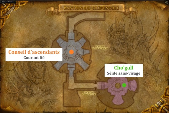 Trône de l'Apocalypse (zone 2/3) - World of Warcraft