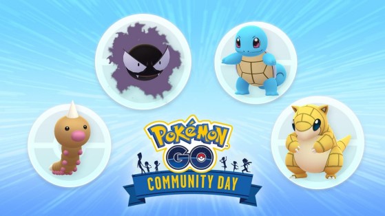 Pokemon GO : Community Day de juin et juillet, vote Carapuce, Aspicot, Sabelette, Fantominus