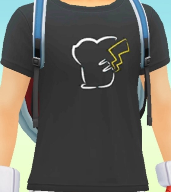 T-Shirt Pikachu - Pokemon GO