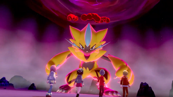 Pokemon Epee et Bouclier : Zeraora shiny, Raids