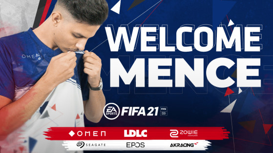 FIFA 21 - Mence rejoint LDLC OL