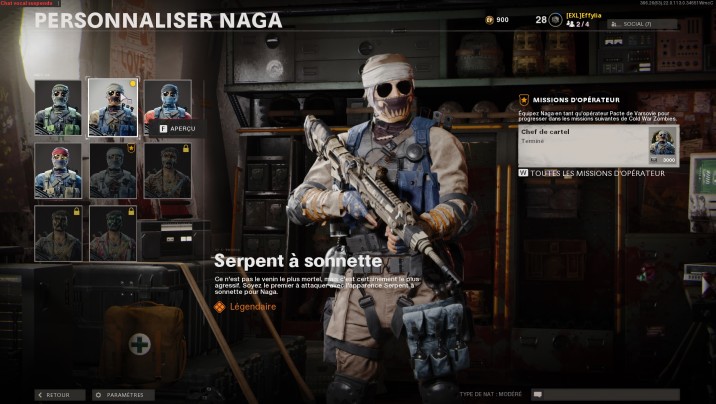 Black Ops Cold War saison 2 : les défis d'opérateur pour Naga - Millenium