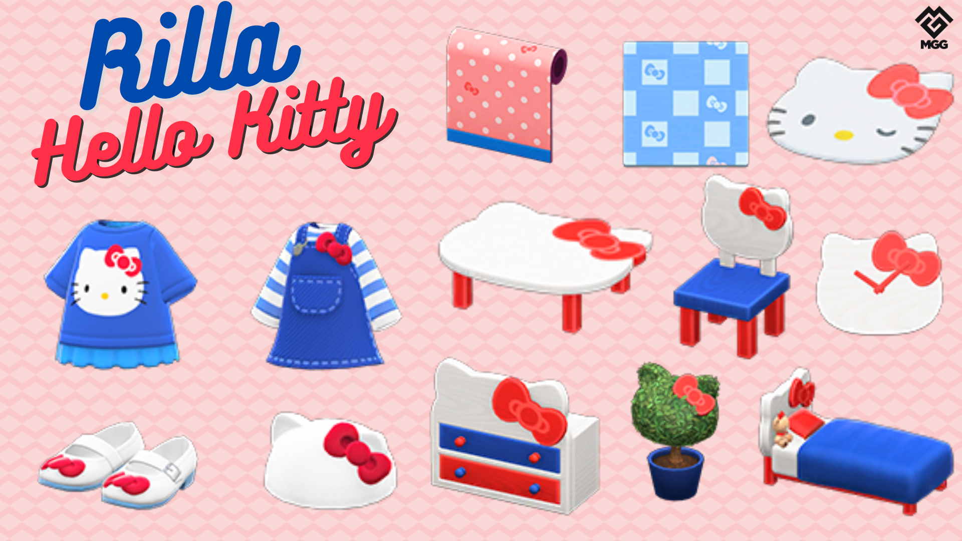 Tous les nouveaux meubles Sanrio dans Animal Crossing New Horizons