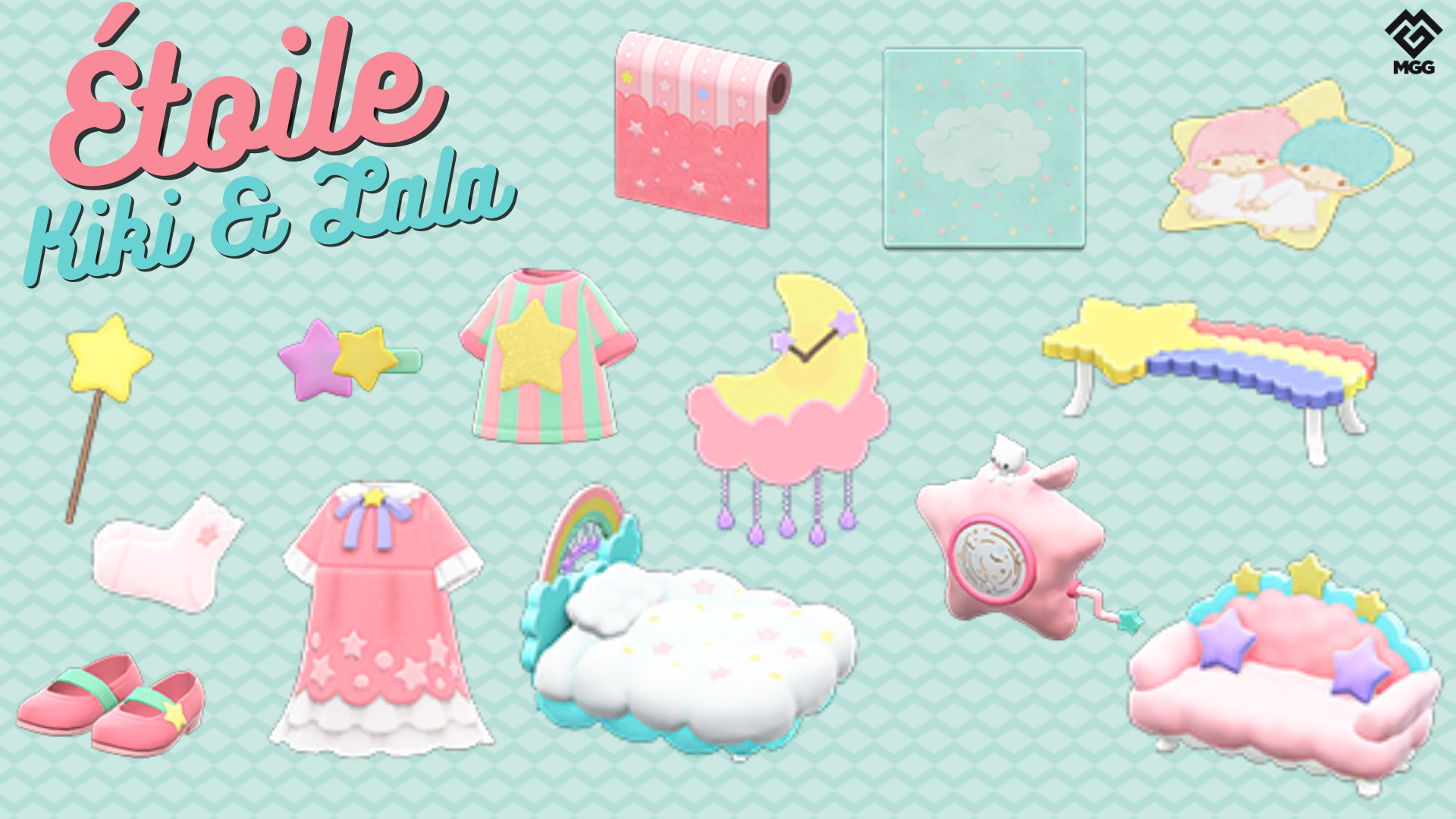Tous les nouveaux meubles Sanrio dans Animal Crossing New Horizons Millenium