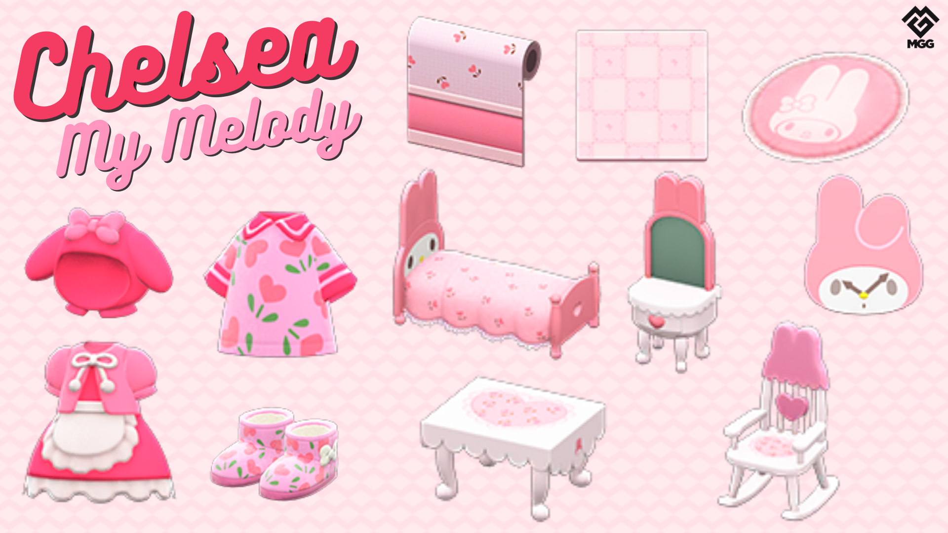 Tous les nouveaux meubles Sanrio dans Animal Crossing New Horizons Millenium