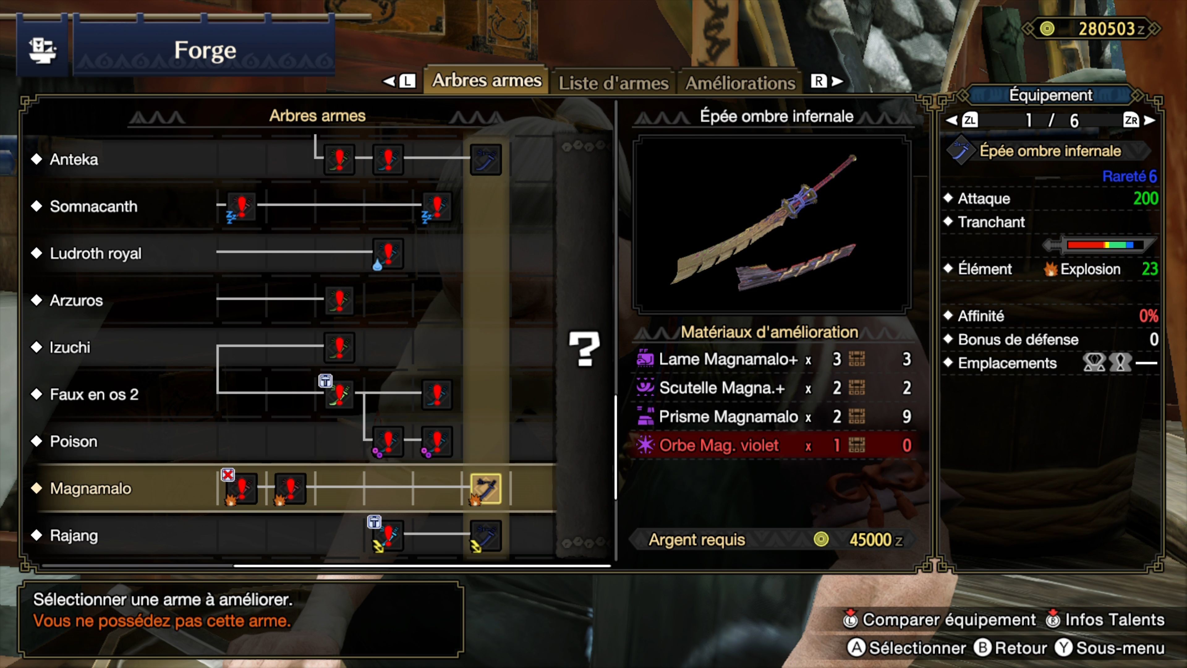 Monster hunter tri nouvelles armes