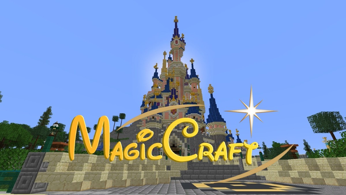 透過 Magic Craft 在 Minecraft 中探索巴黎迪士尼樂園