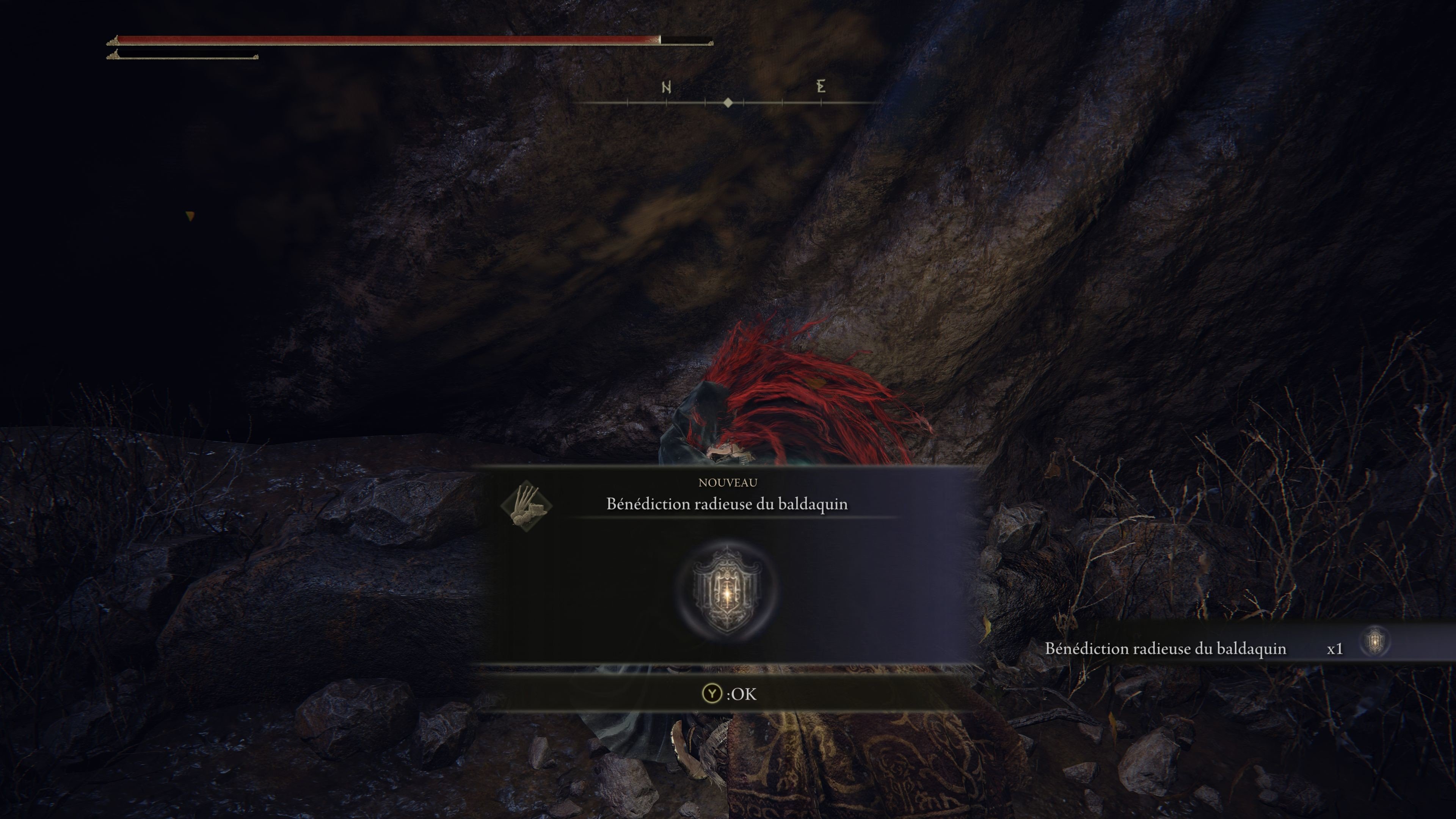 Fia Elden Ring Quêtes, Se faire étreindre et la dague érodée Millenium