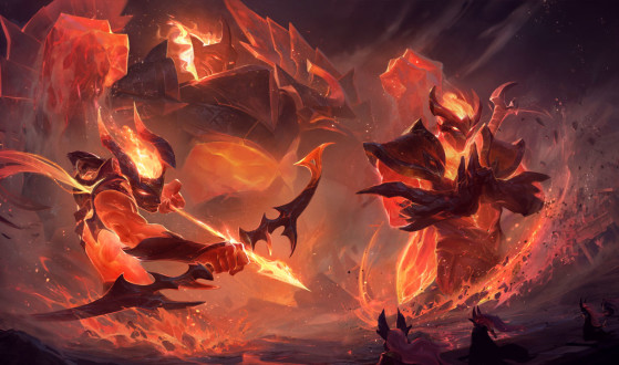 En raison de ses couleurs vives, Infernal Shen ne devrait pas poser de problème - League of Legends