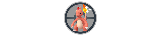 Chapeau de fête Reptincel - Pokemon GO