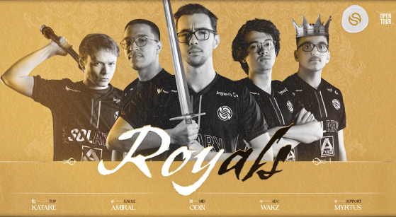 Royals va devoir réussir son étape 7 si elle veut espérer atteindre les playoffs (Image : Solary) - League of Legends