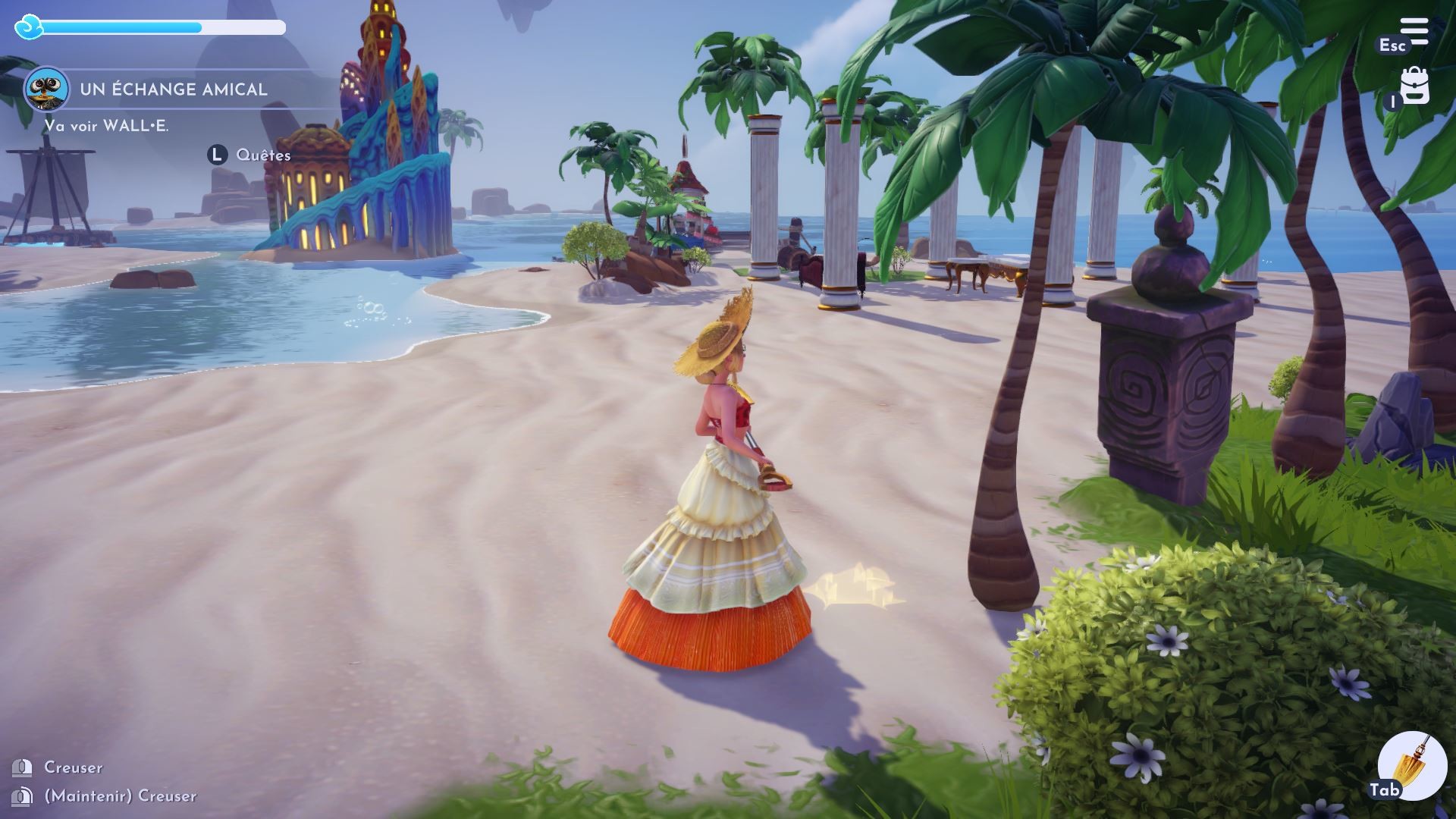 Wall E Disney Dreamlight Valley Quêtes amitié et histoire, comment les compléter ? Millenium