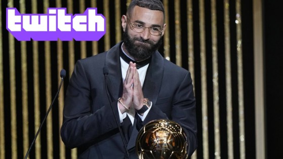 Twitch : Karim Benzema affiche involontairement Ibai en direct de la cérémonie du Ballon d'or