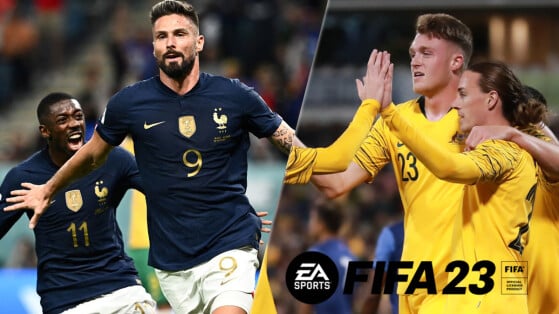 FIFA 23 : Les cartes FUT de l'équipe de France 500 fois plus chères que l'Australie ?