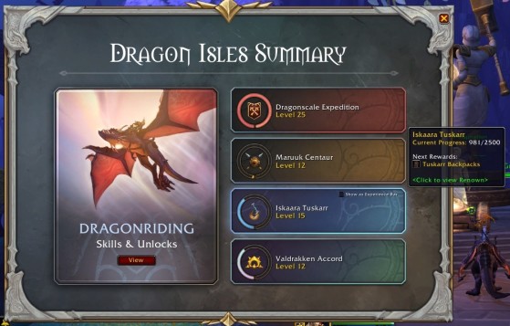 Les 4 factions, au coeur de Dragonflight - World of Warcraft