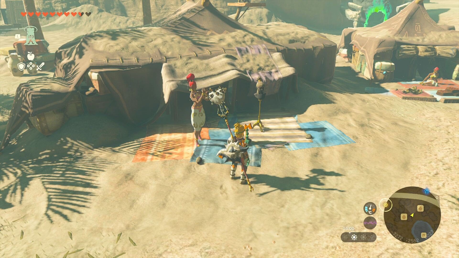 Tenue antichaleur Zelda Tears of the Kingdom Comment obtenir la tenue des sablons des Gerudo