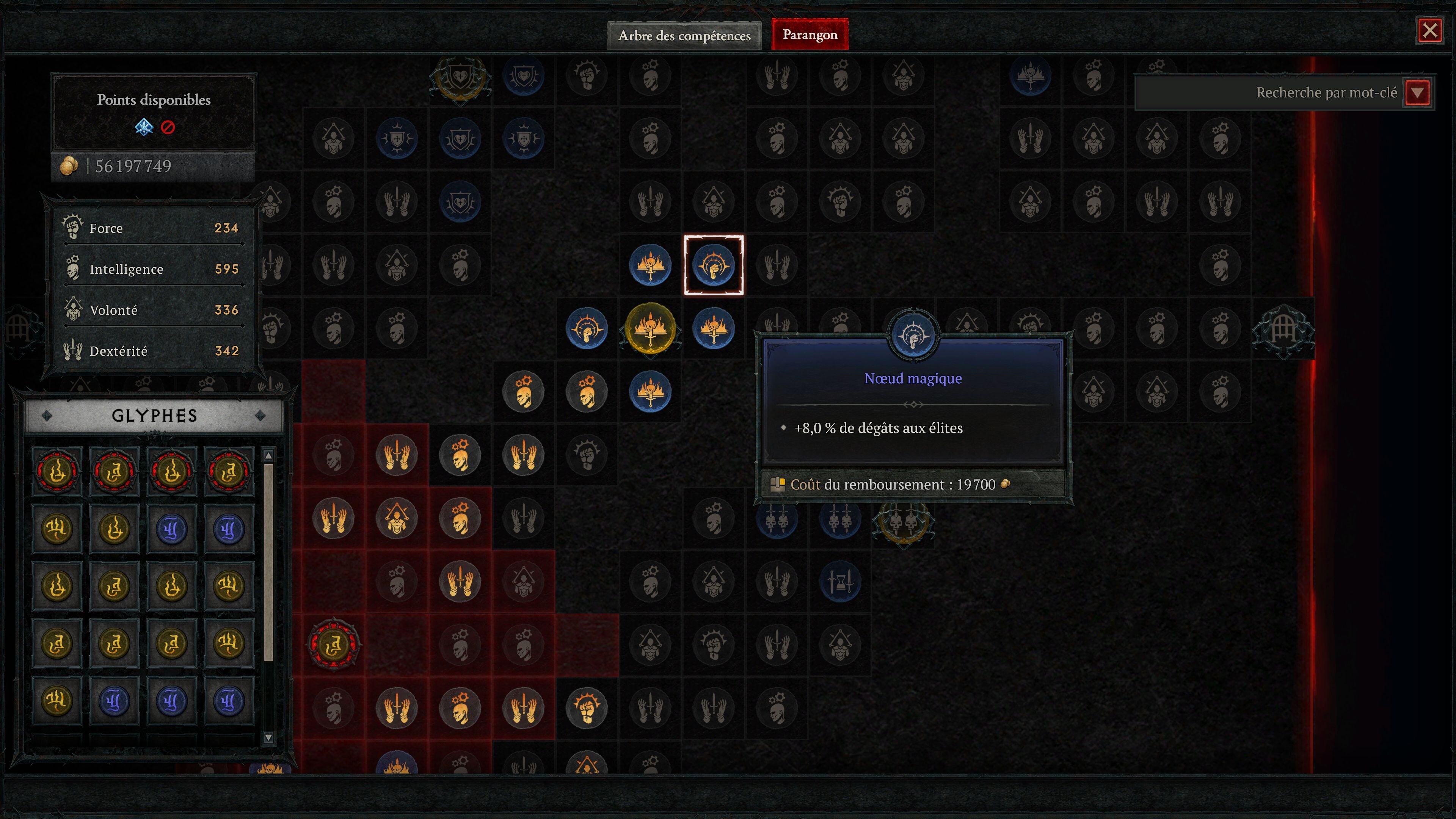 Diablo 4 Comment réinitialiser tous les points du plateaux de