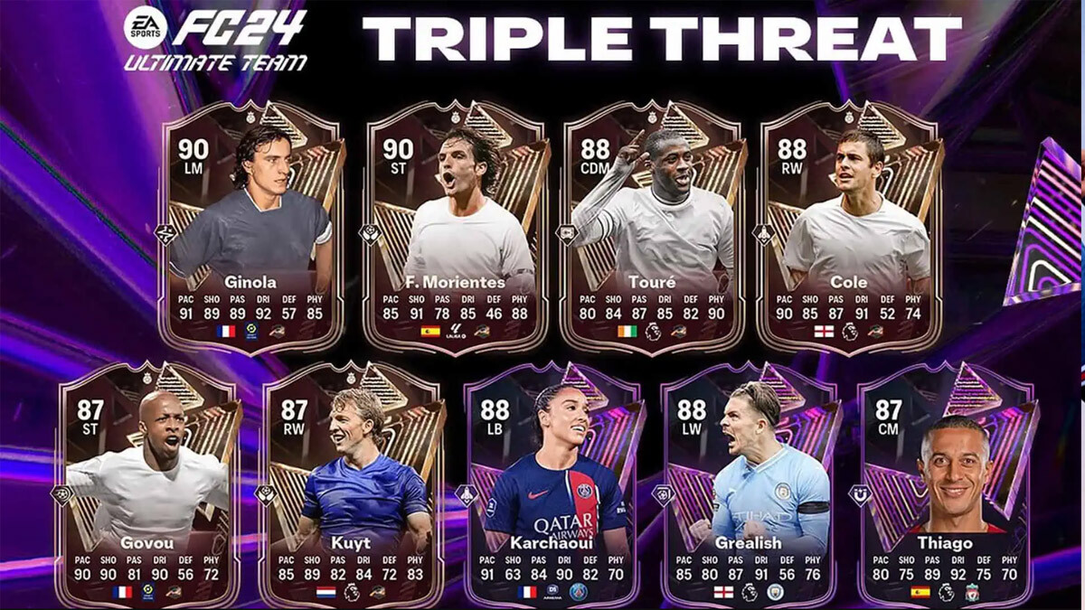 EA Sports FC 24 Triple Threat：新 FUT 促銷活動的最佳球員名單以及您需要了解的一切