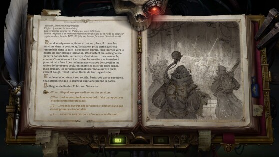 Décisions narratives - Warhammer 40,000: Rogue Trader